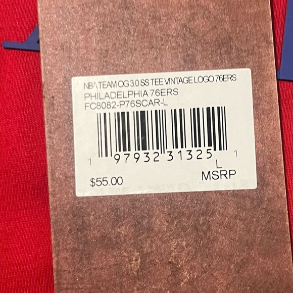 NBA Philadelphia 76ers Team OG 3.0 Tee - Picture 10 of 10